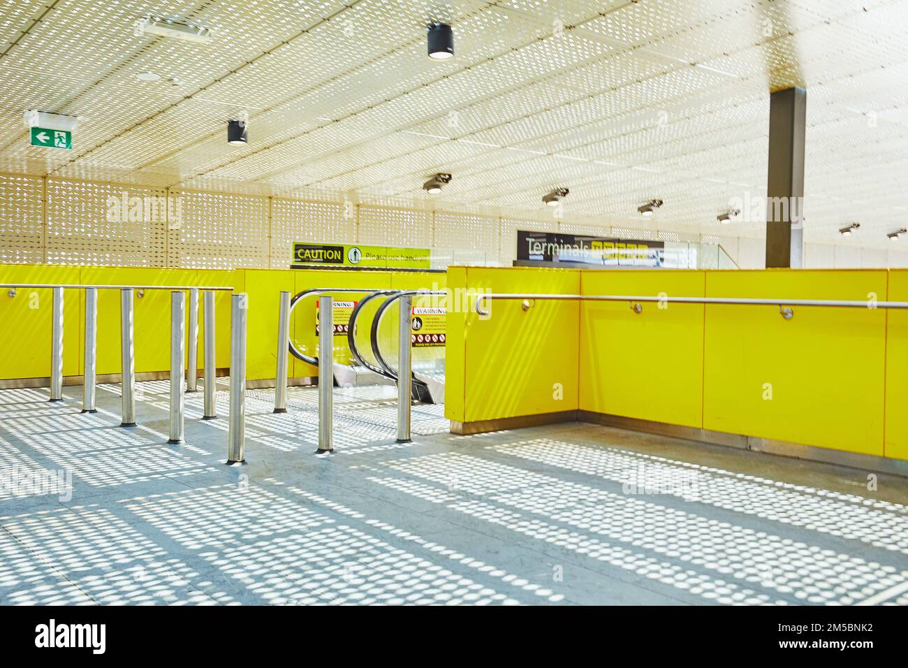 Melbourne Tullamarine Airport Terminal 4 Stock Photo Alamy
