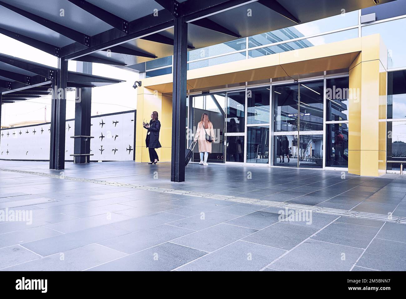 Melbourne Tullamarine Airport Terminal 4 Stock Photo Alamy