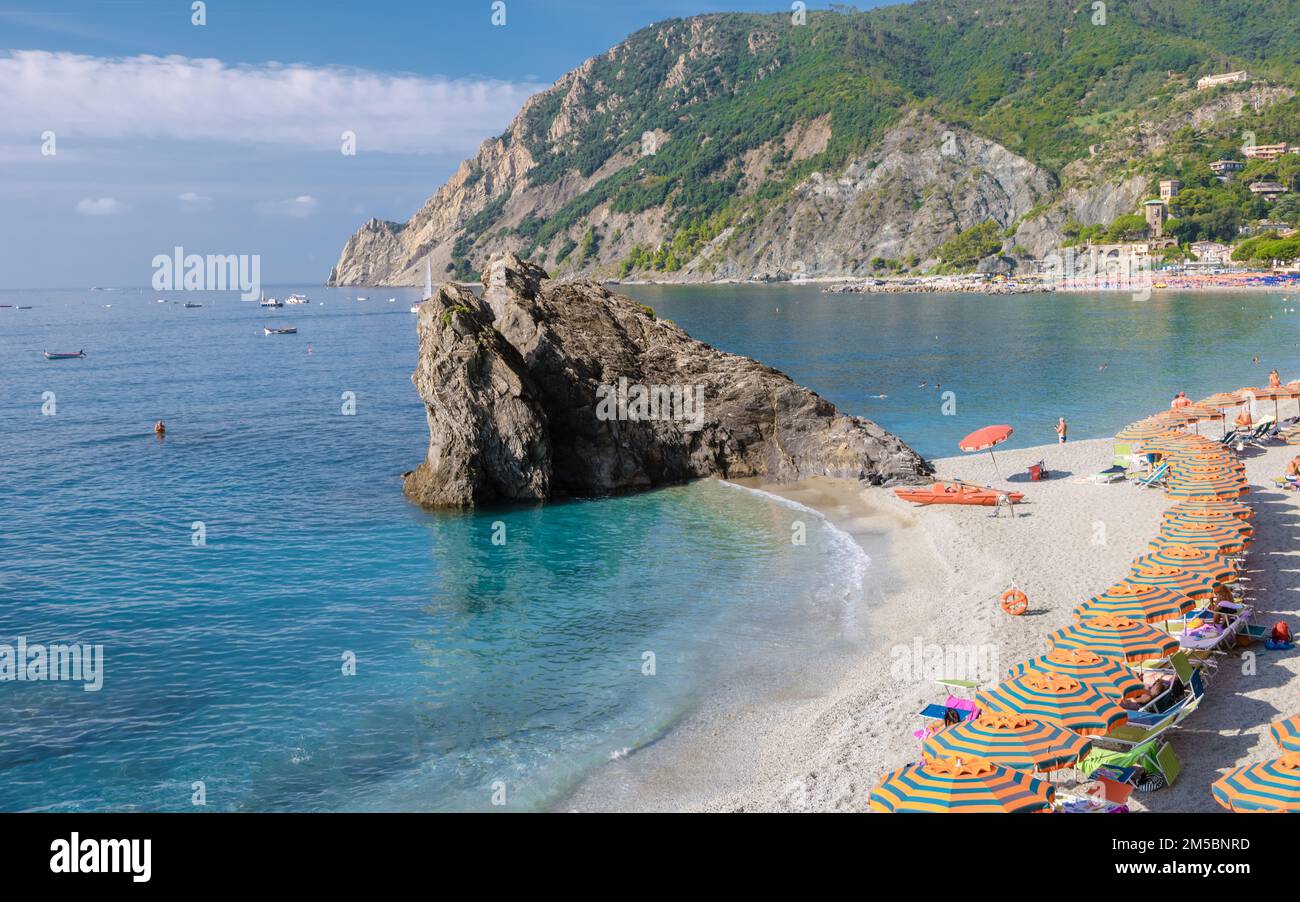 Pebble beach Monterosso vacation Cinque Terre Monterosso al Mare Chairs