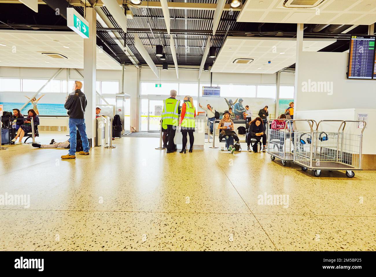 Melbourne Tullamarine Airport Terminal 4 Stock Photo Alamy