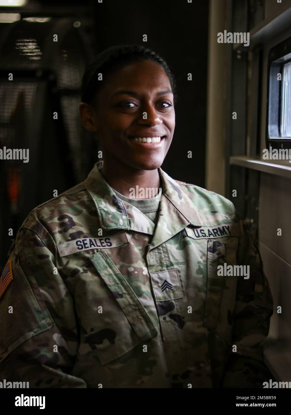 (1) Sgt. Keijuanaky Seales, a supply clerk with the Iowa Army National ...