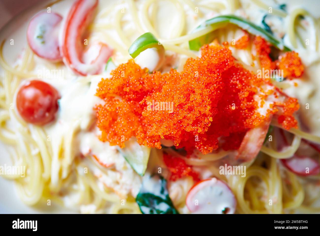 Noodle shrimp roe hi-res stock photography and images - Alamy