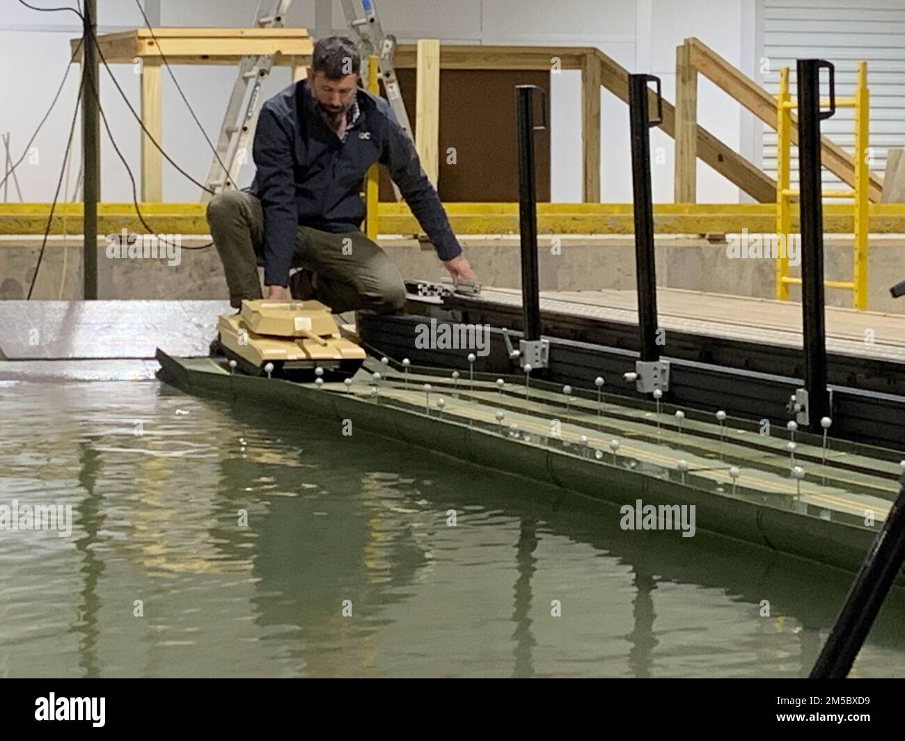 Dr. Duncan Bryant, a research hydraulic engineer with the U.S. Army Engineer Research and