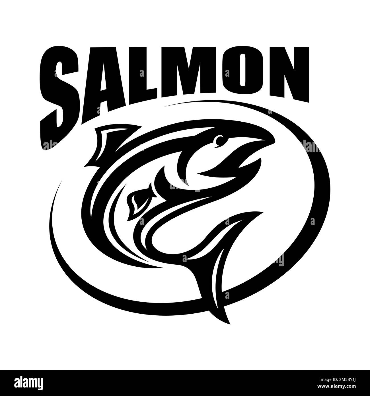 Modern And Creative Salmon Fish Logo Stock Vector Image Art Alamy modern-and-creative-salmon-fish-logo-stock-vector-image-art-alamy