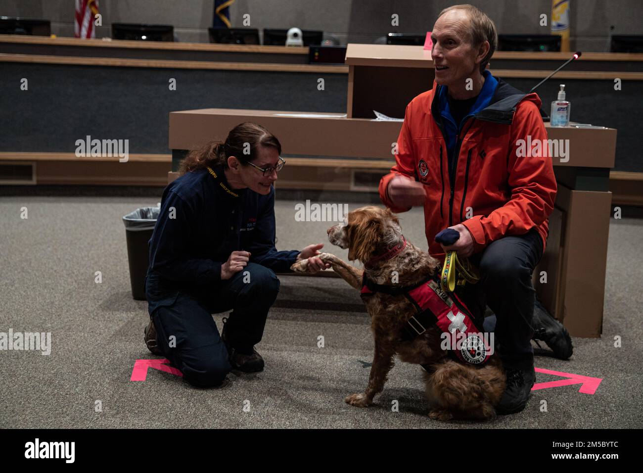 Lyra, a rescue dog with MAT+SAR Search & Rescue out of Palmer, Ak
