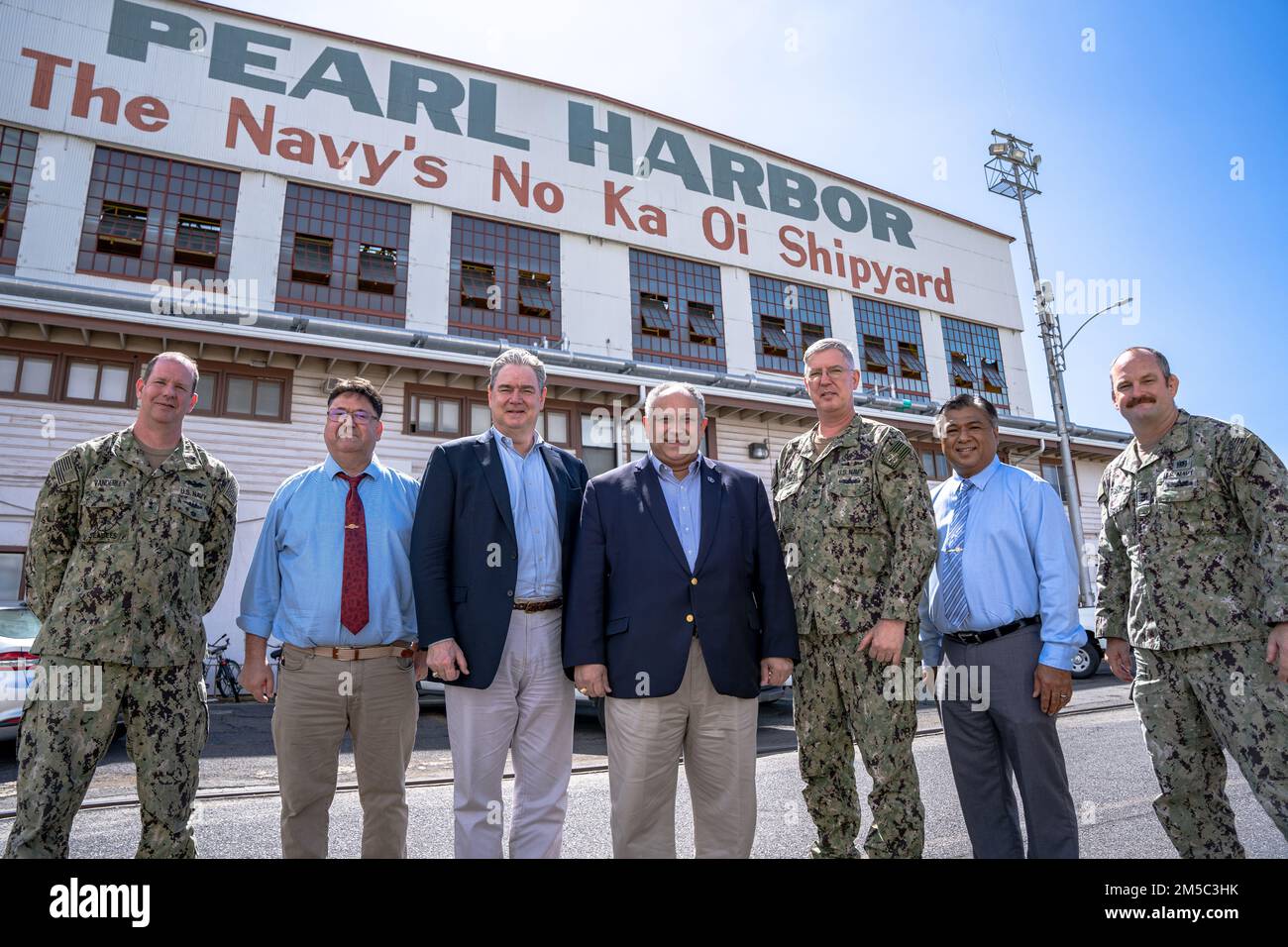 JOINT BASE PEARL HARBOR HICKAM, Hawaii (February 27, 2022) Secretary