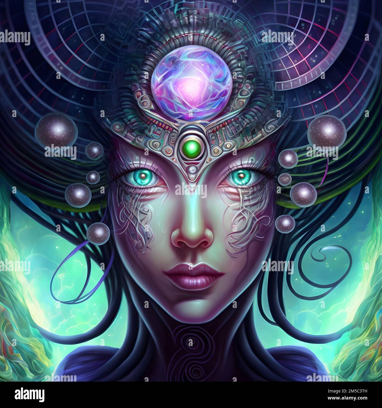 Dmt art hi-res stock photography and images - Alamy