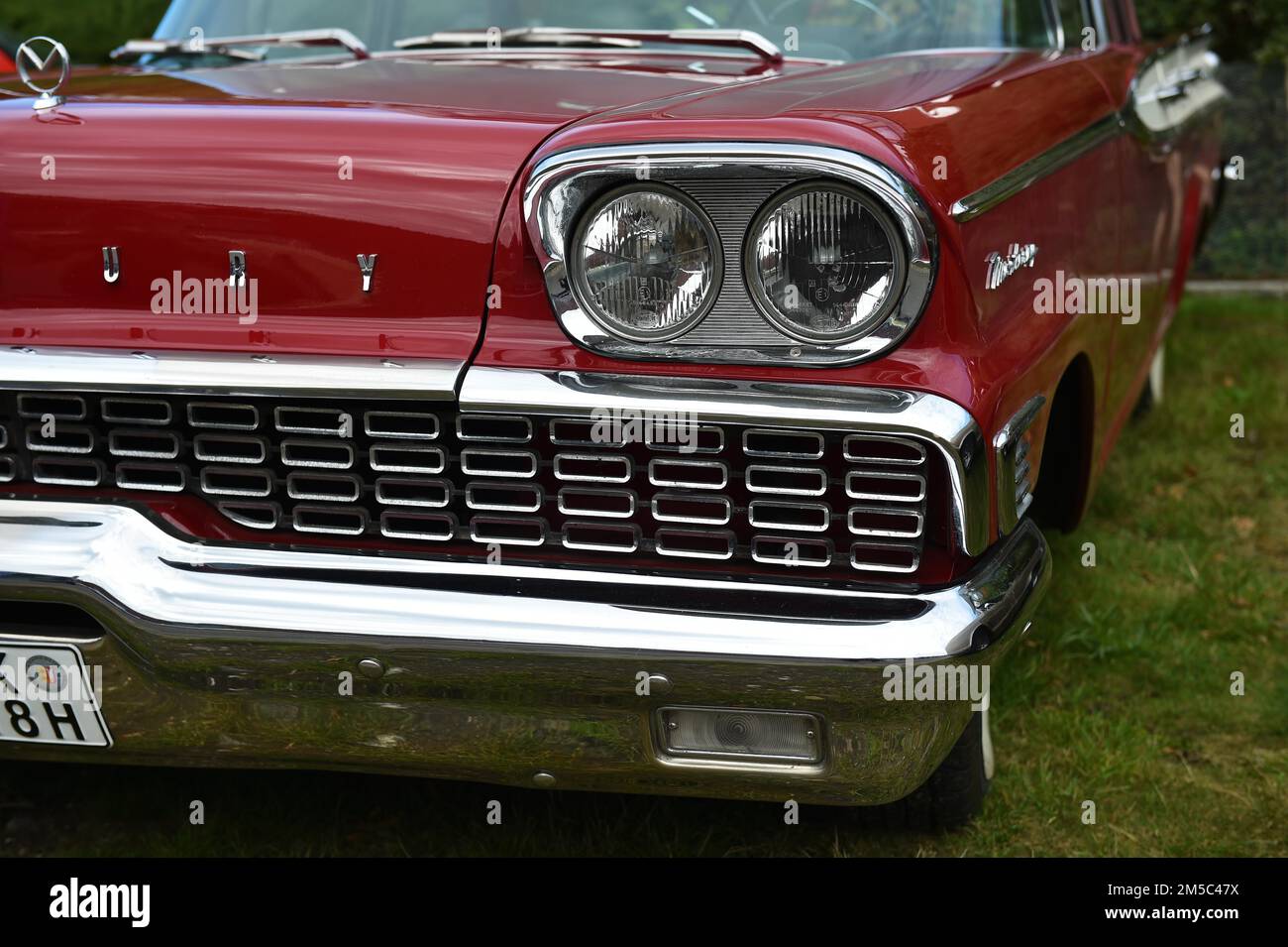 Mercury Monterey, 1959, at a classic car meeting in Buesum, Germany Stock Photo