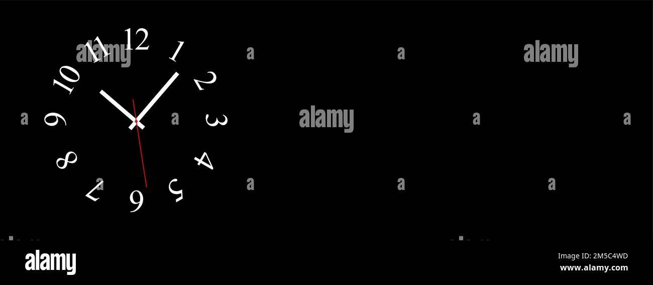 Time background with round wall clocks Stock Vector Image & Art Alamy