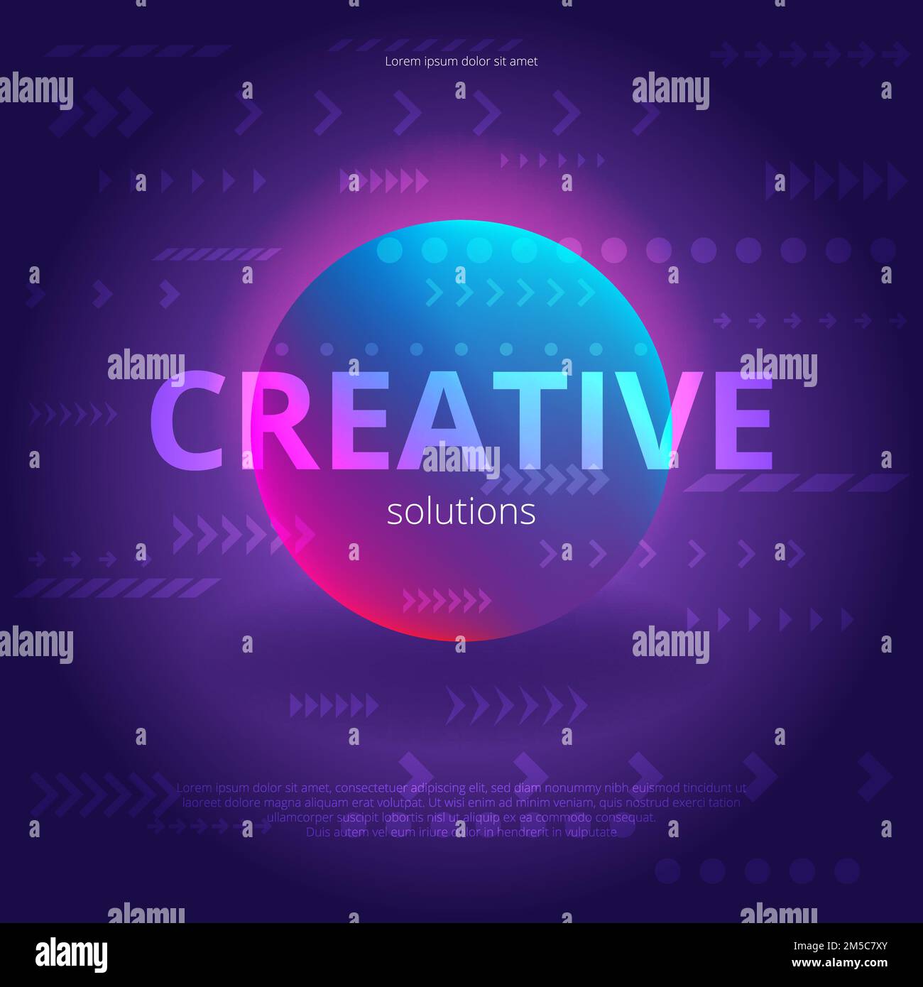 Bright abstract background trendy modern design vector illustration