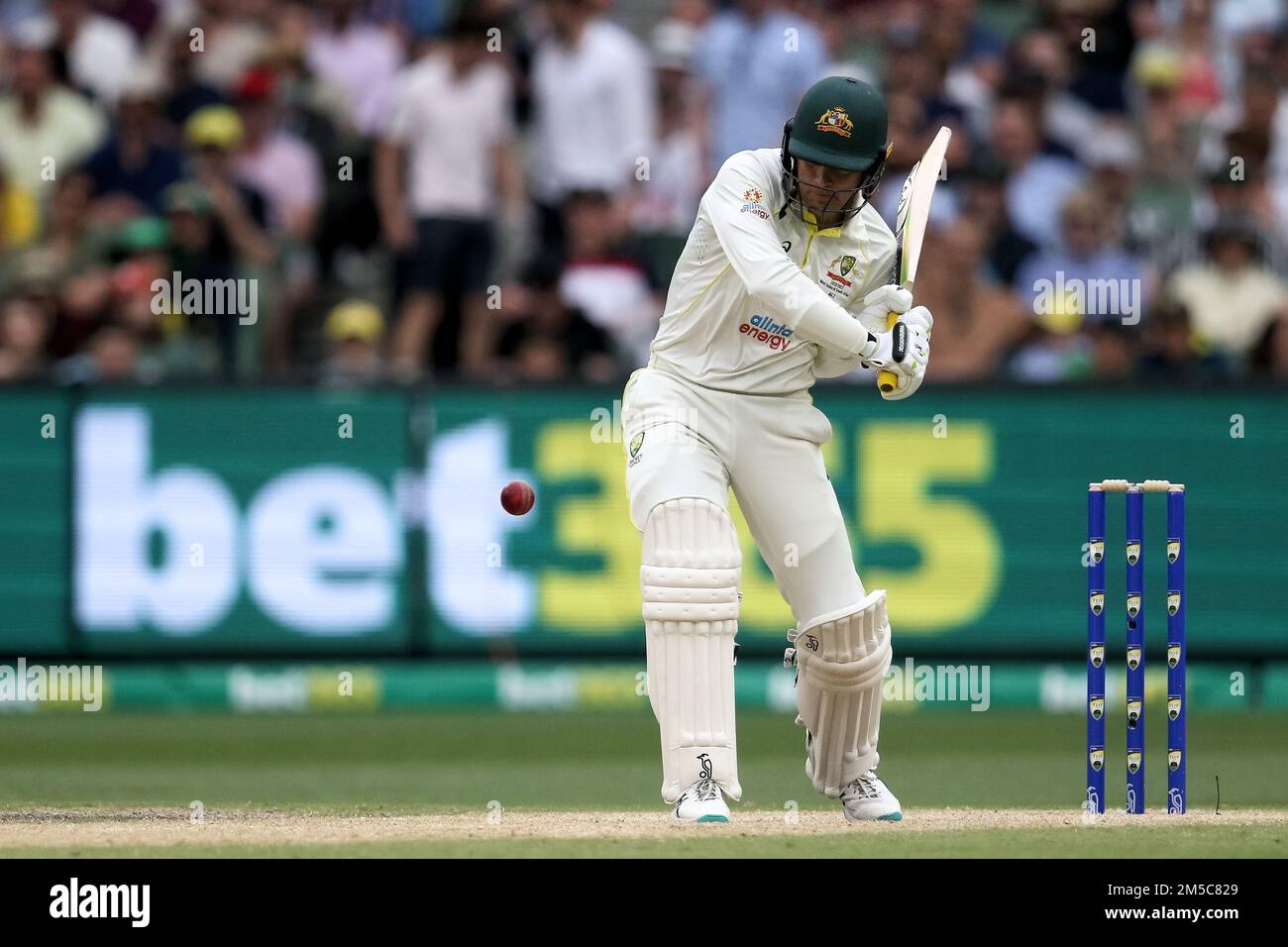 Melbourne, Australia, 28 December, 2022. Alex Carey of Australia bats