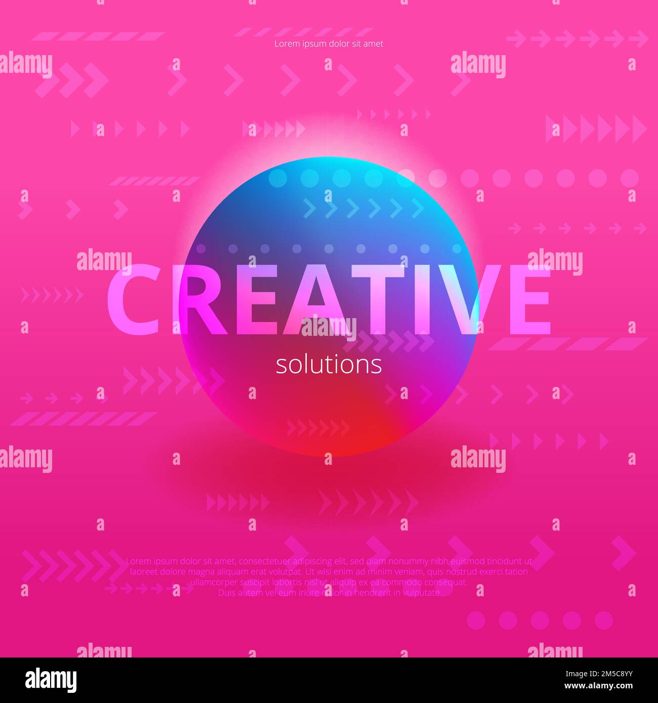Bright abstract background. Trendy modern design. Vector illustration
