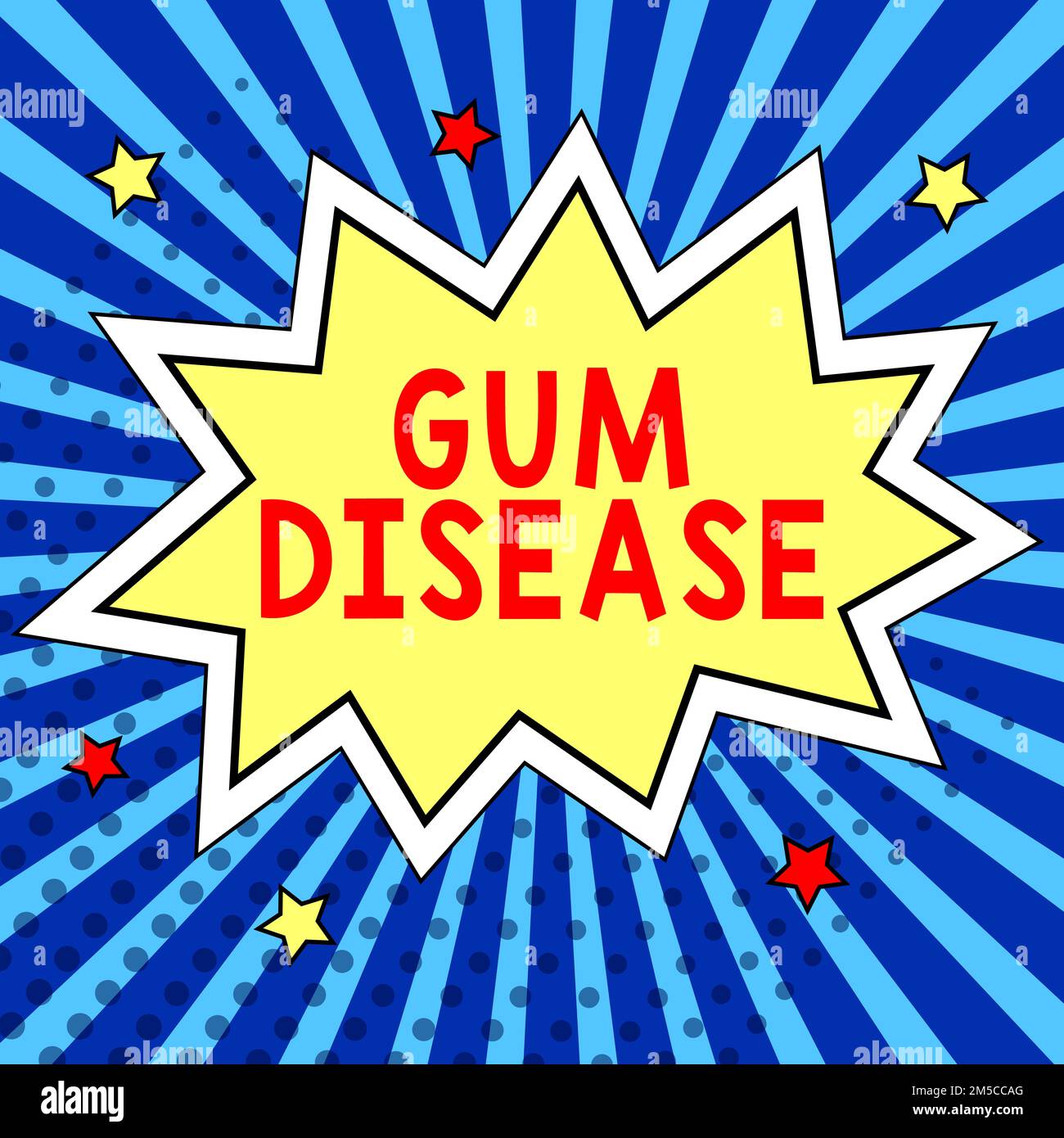 Conceptual caption Gum Disease. Concept meaning Inflammation of the