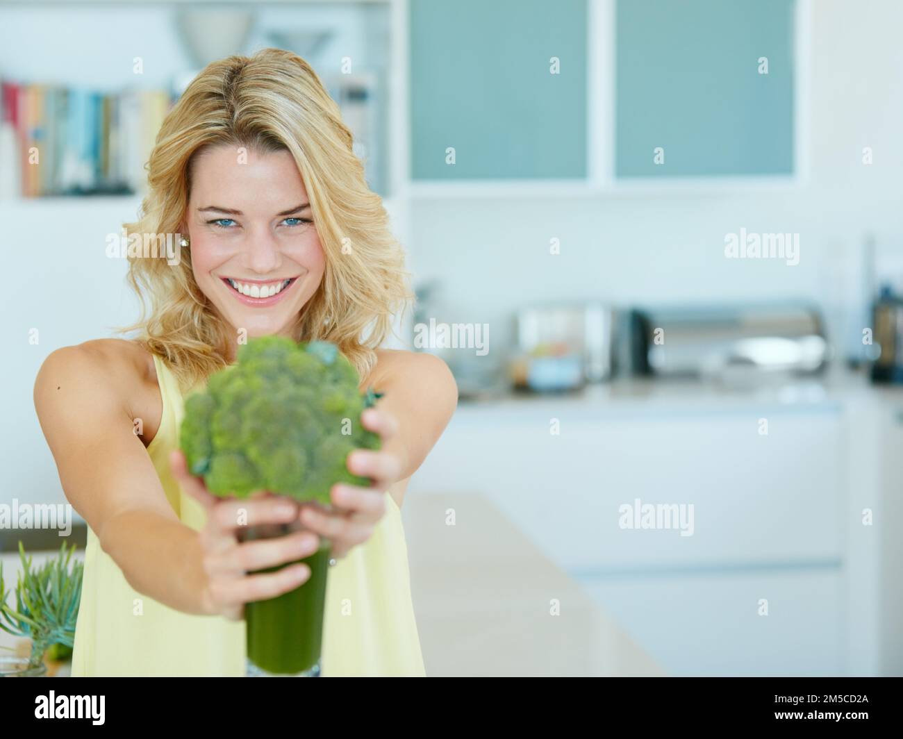 The health benefits are endless. Portrait of a happy young woman ...