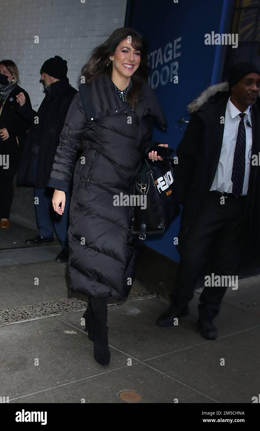 Celebrities At The Good Morning America Show Studios -PICTURED: Erielle