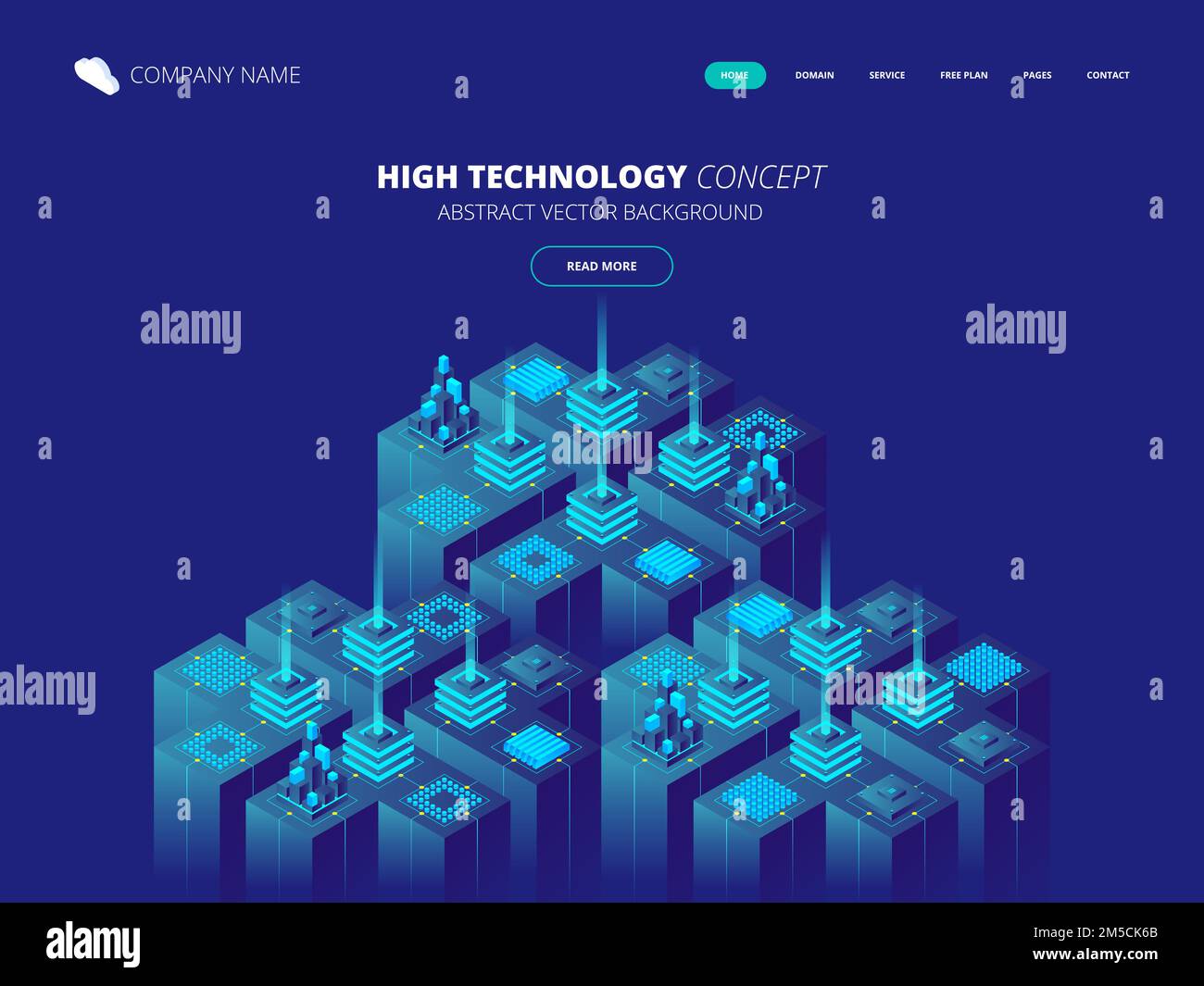 Datacenter background Stock Vector Images - Alamy