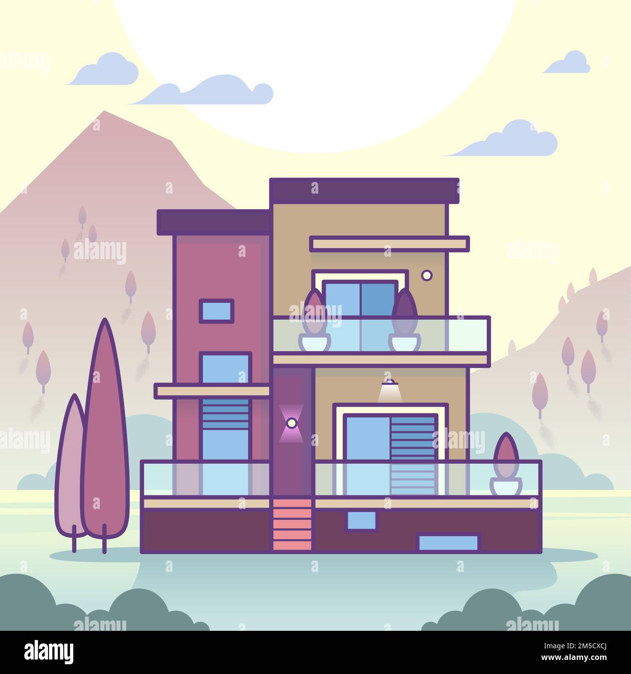 House icon vector illustration Stock Vector Image & Art - Alamy