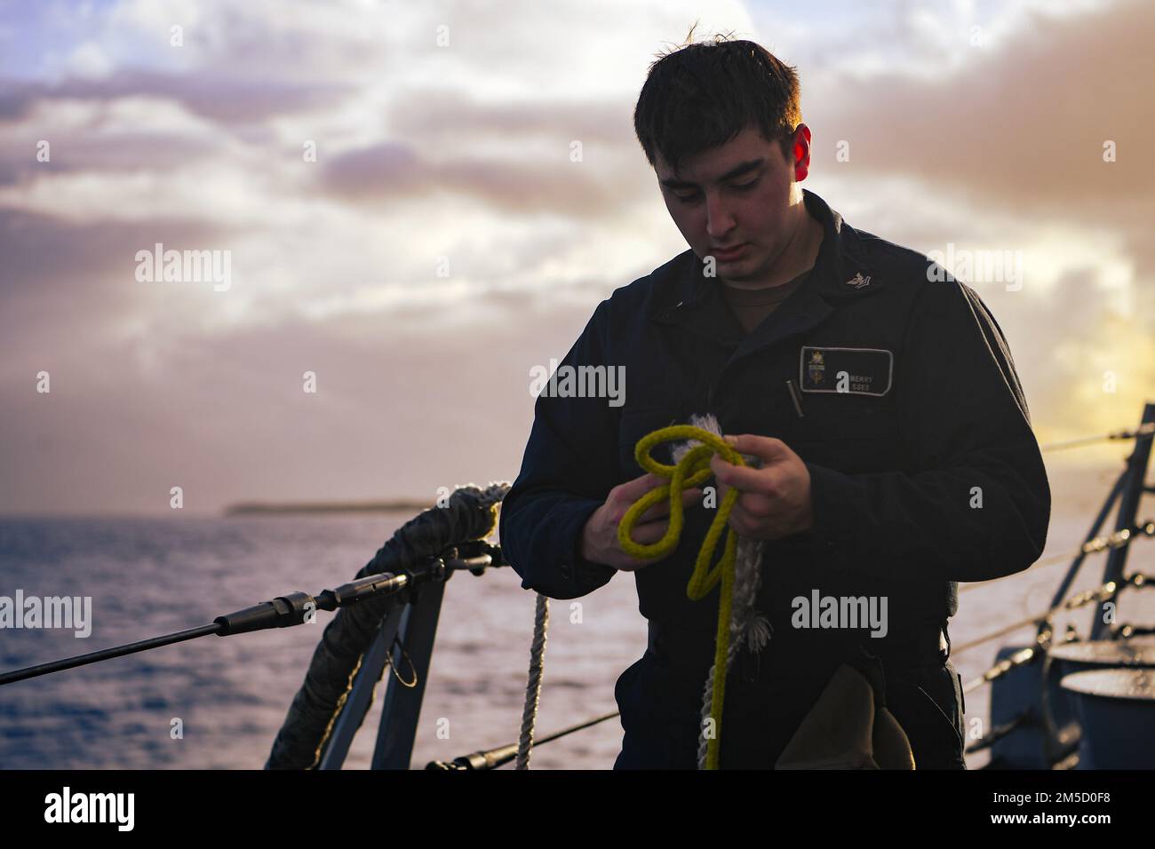 Uss Riley 220303-N-TT059-1032 GUAM (Mar. 3, 2022) Cryptologic Technician ...
