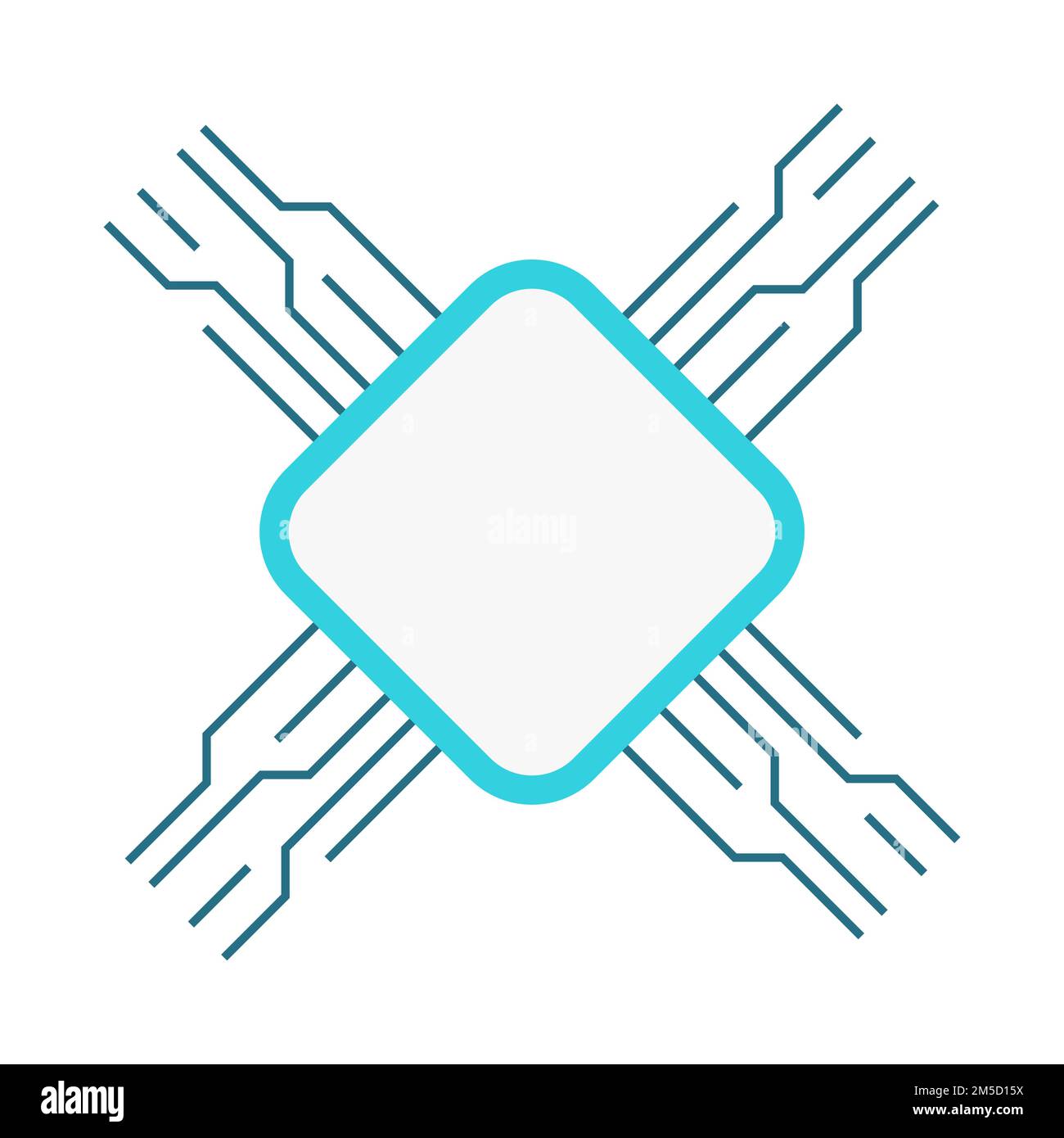 Circuit board vector design element Stock Vector Image & Art - Alamy