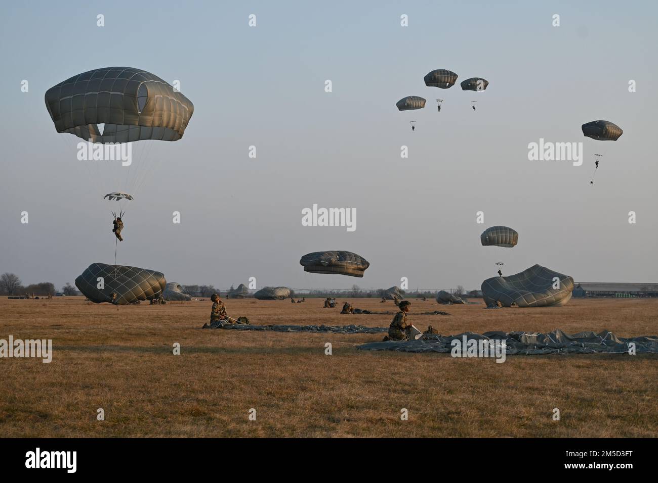 U.S. Army paratroopers with 1st Battalion (Airborne), 503rd Infantry ...