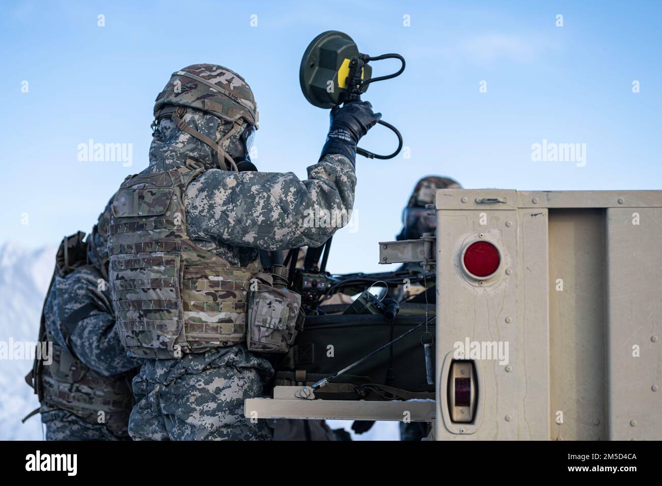 A reconnaissance selection of occupation and position team assigned to ...