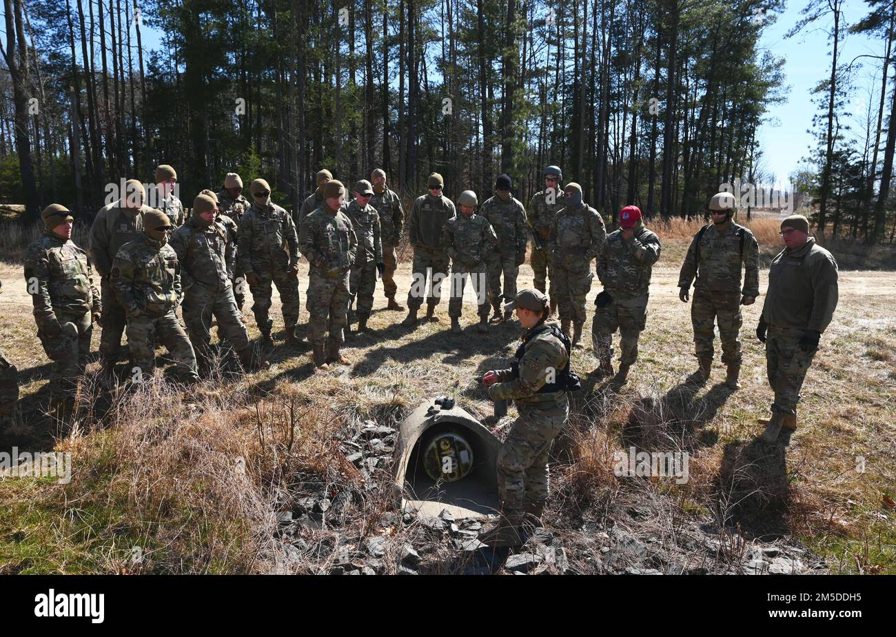 U.S. Air Force Tech. Sgt. Maria Tolley, a 421st Combat Training ...