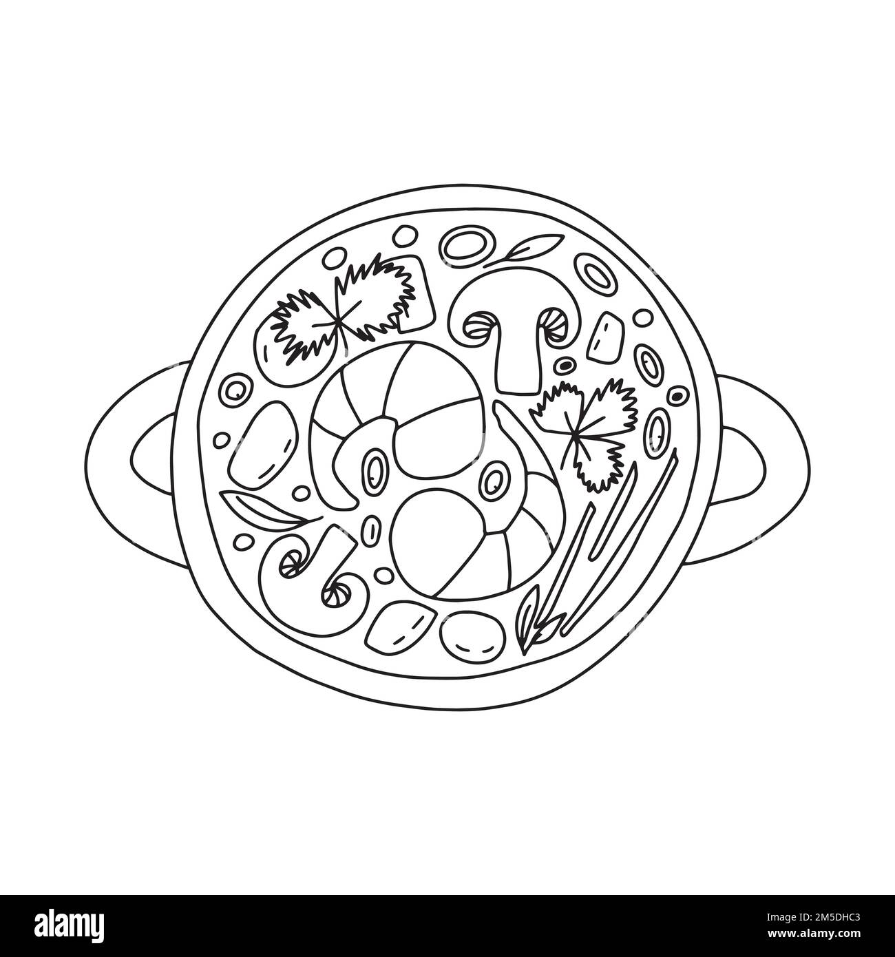 Vector Tom Yum Gung Stock Vector Image Art Alamy vector-tom-yum-gung-stock-vector-image-art-alamy