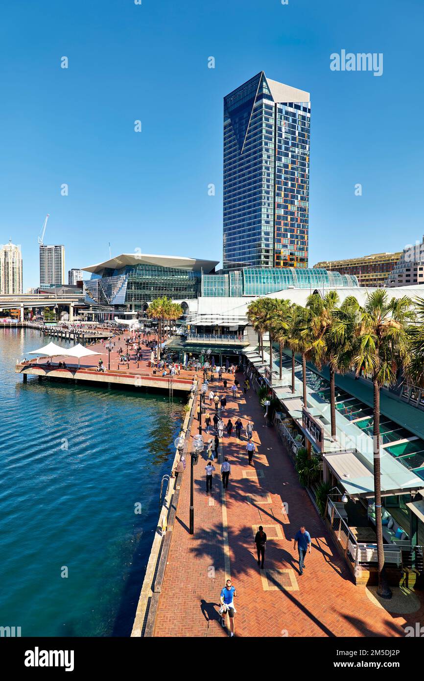 Sydney. New South Wales. Australia. Darling Harbour. Marina Stock Photo