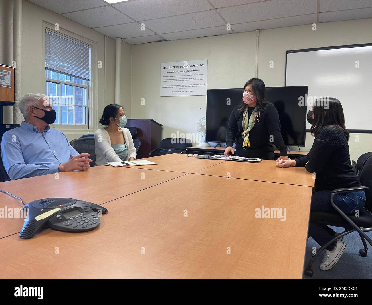 Michelle Nolasco, resource management officer for Joint Base Lewis