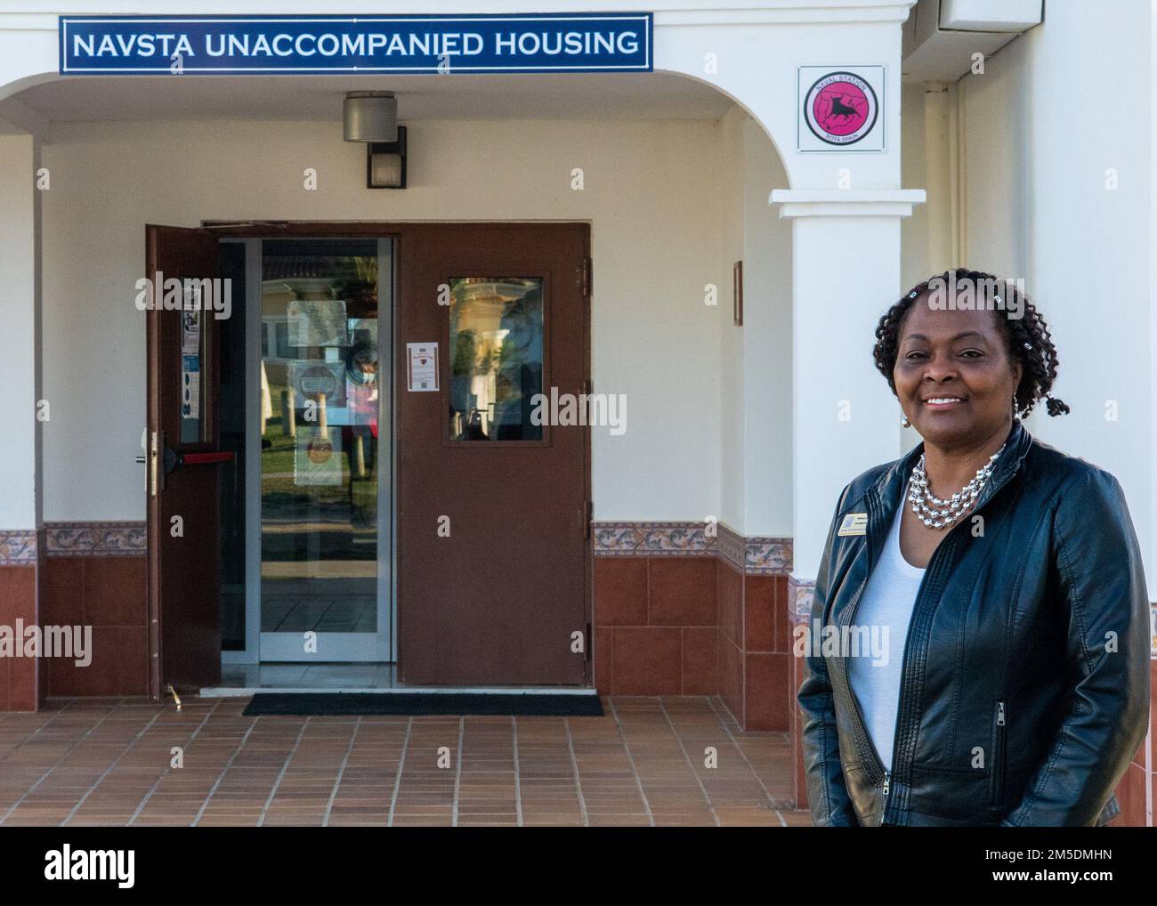 NAVAL STATION ROTA, Spain (March 4, 2022) Sheila Mills Lugo, the housing (UH