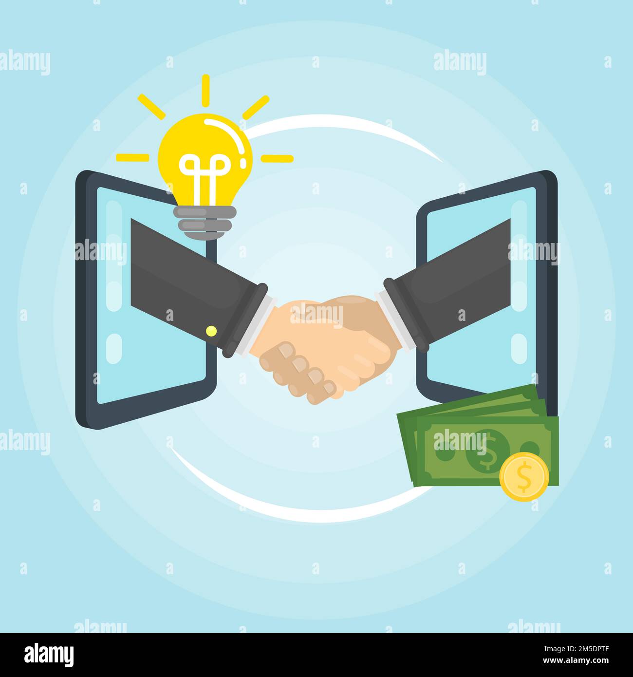 Person with phone between hands hi-res stock photography and images - Alamy