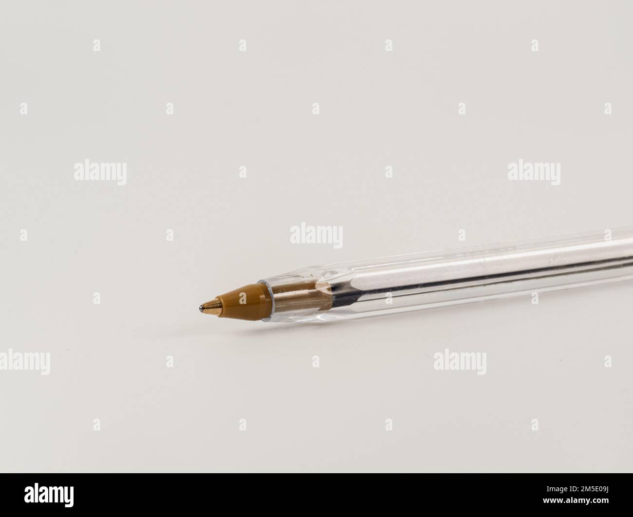 single ball tip biro pen isolated on a white background Stock Photo Alamy