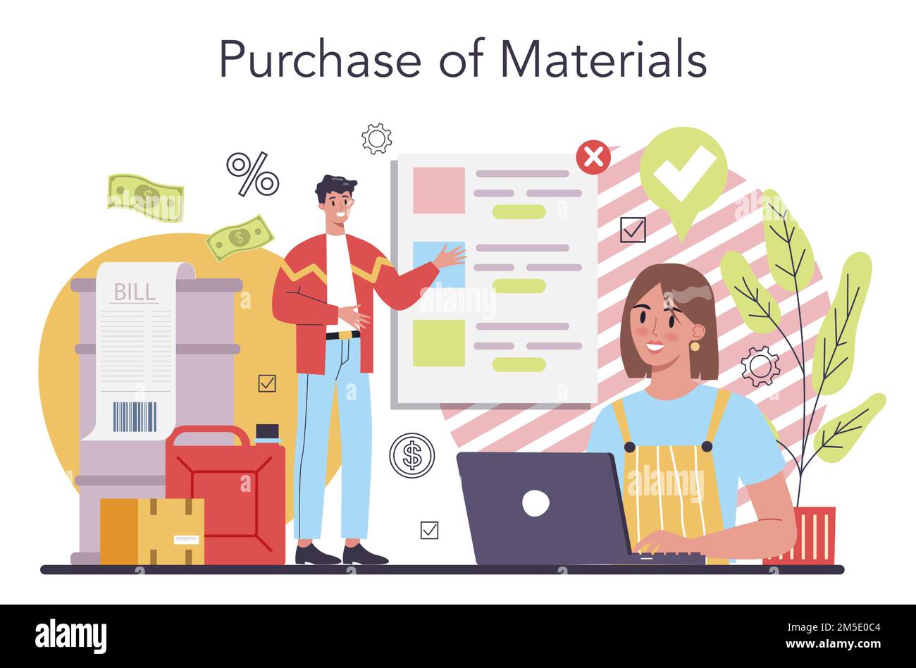 Production process concept. Raw material supply. Manufacturing process, factory production