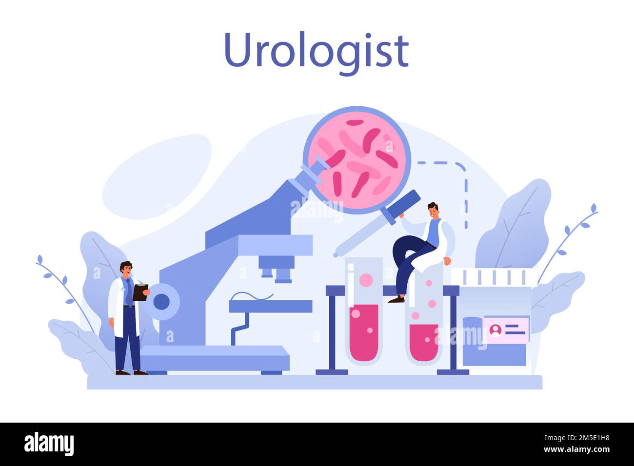 Urologist concept. Idea of kidney and bladder treatment, hospital care