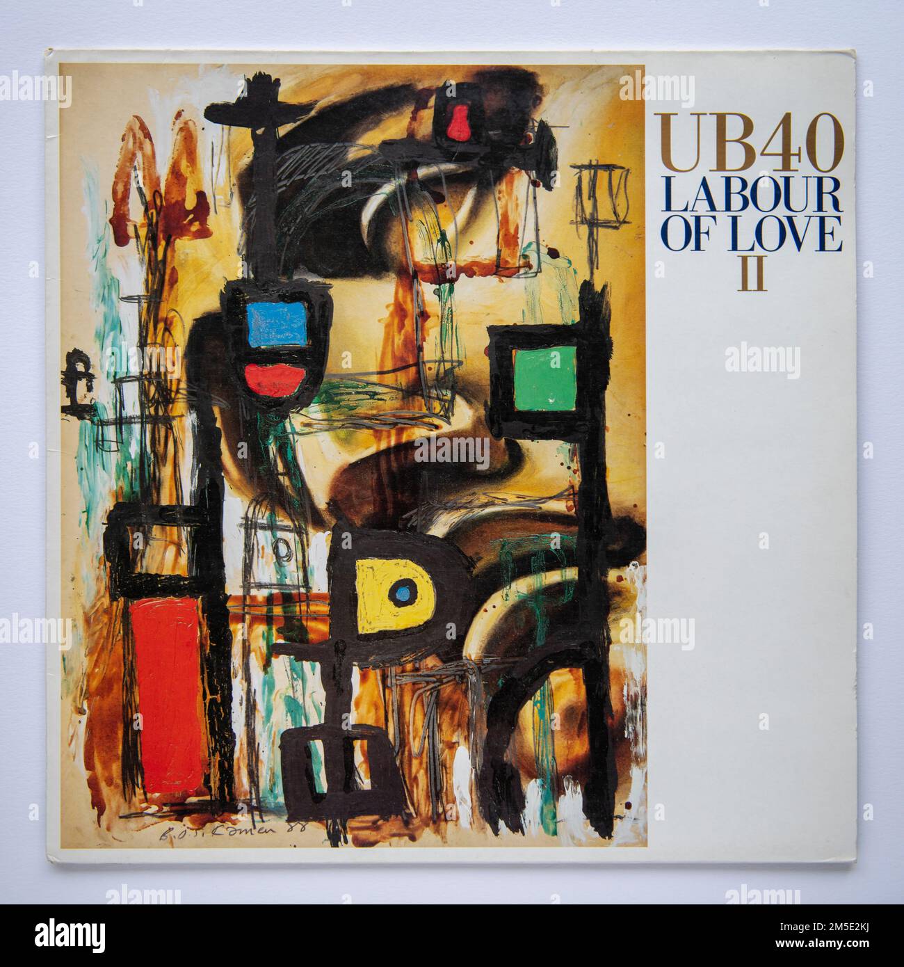 LP Cover Of Labour Of Love II The Ninth Studio Album By UB40 Which 