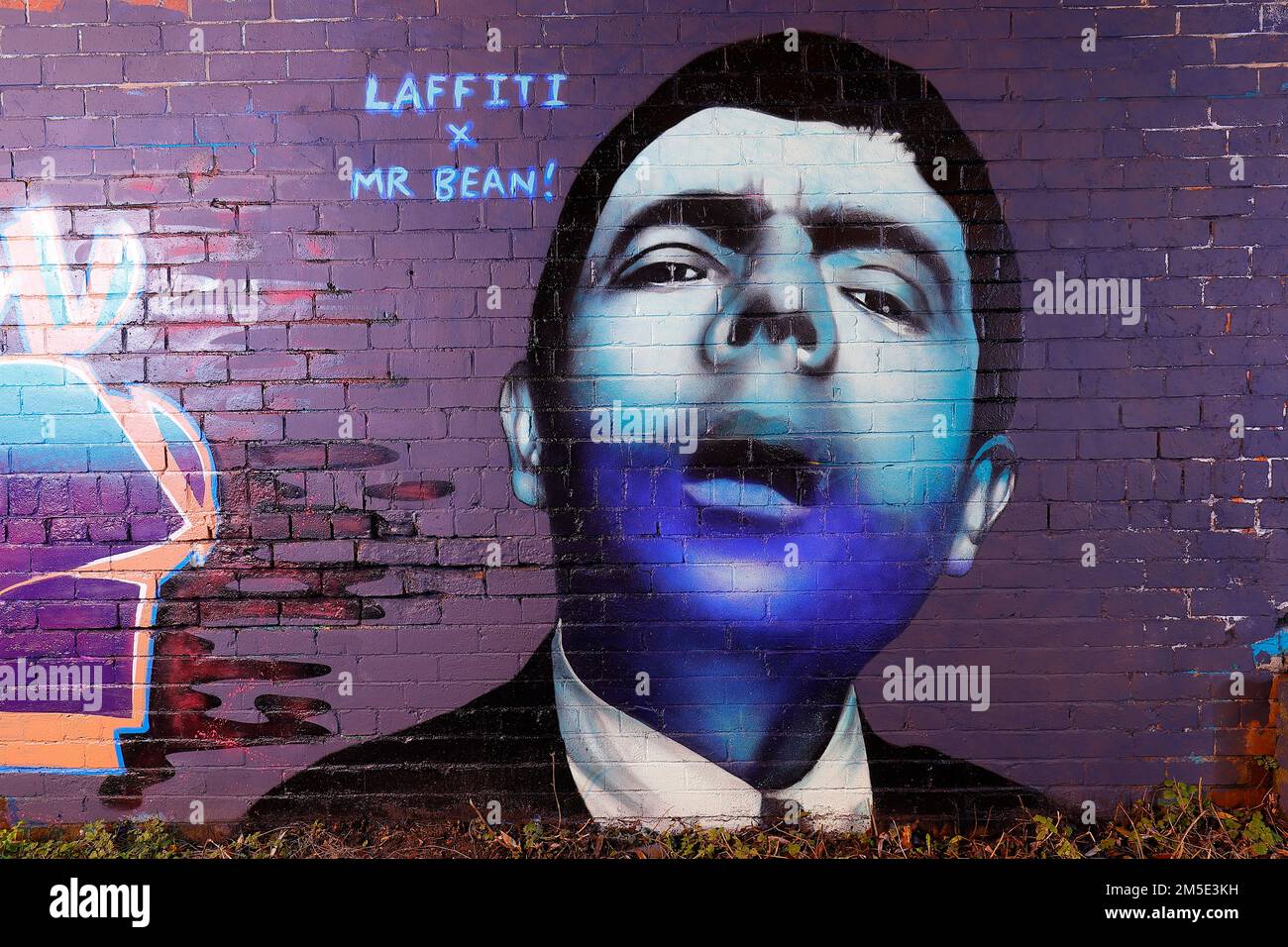 Mr bean mural hires stock photography and images Alamy