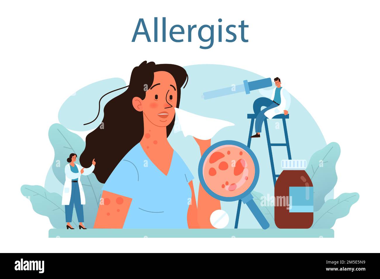 Antihistamines Stock Vector Images Alamy