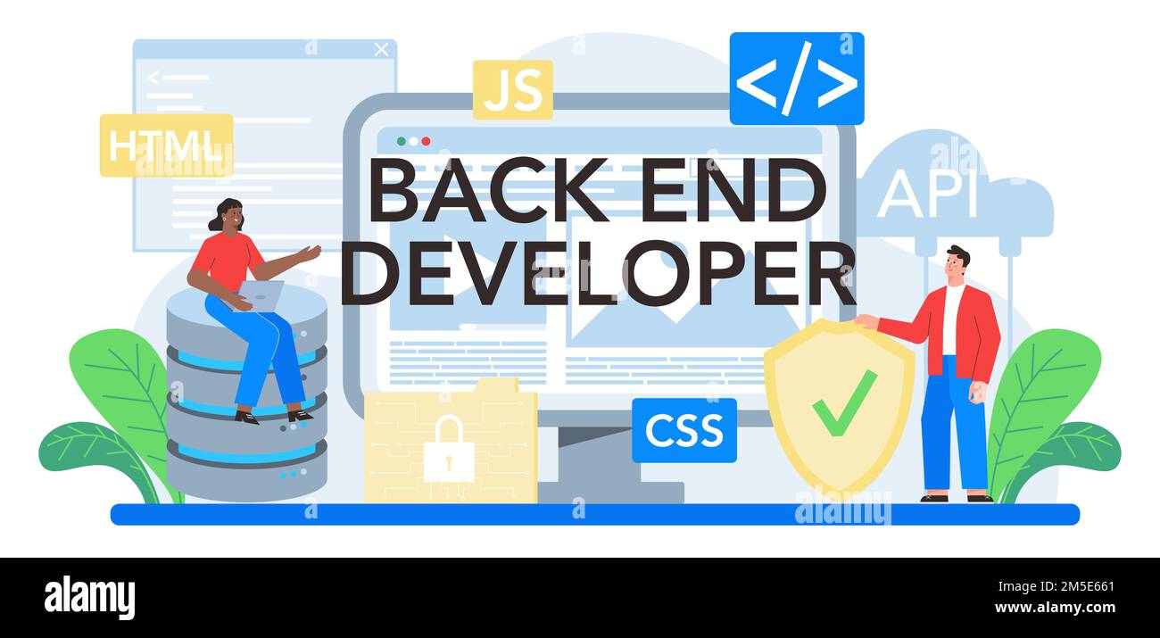 Developer header Stock Vector Images - Alamy