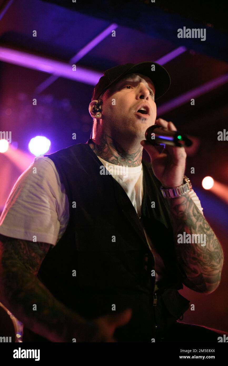 Bad Wolves live at Manchester Academy Uk. 11th December 2022 Stock ...