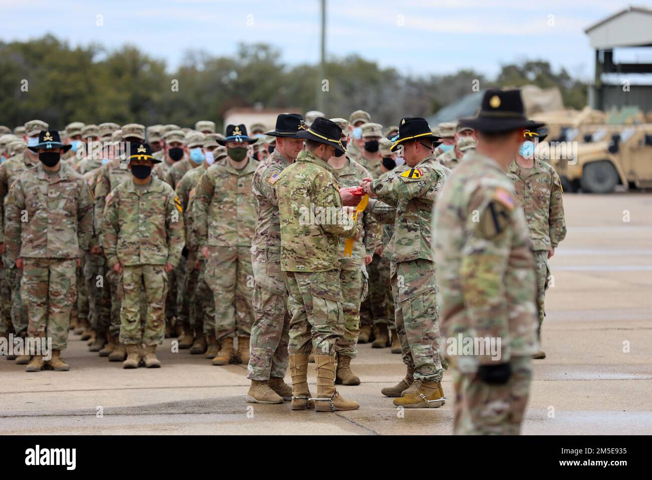 Maj. Gen. John B. Richardson IV And Command Sgt. Maj. Shade Munday, 1st ...