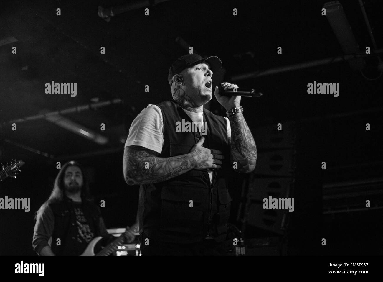 Bad Wolves live at Manchester Academy Uk. 11th December 2022 Stock ...