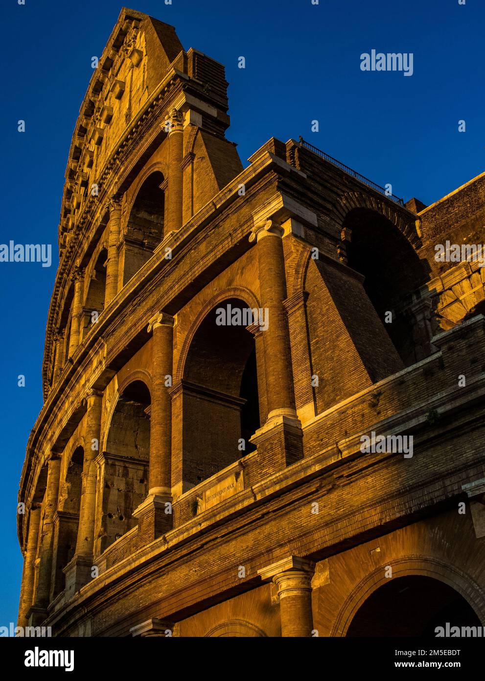 Vertical shot ancient amphitheater hi-res stock photography and images ...