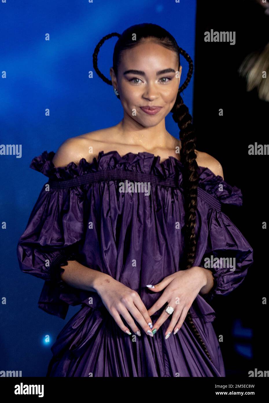 Bailey Bass Bailey Bass at the 'Avatar: The Way of Water' film premiere, London, UK