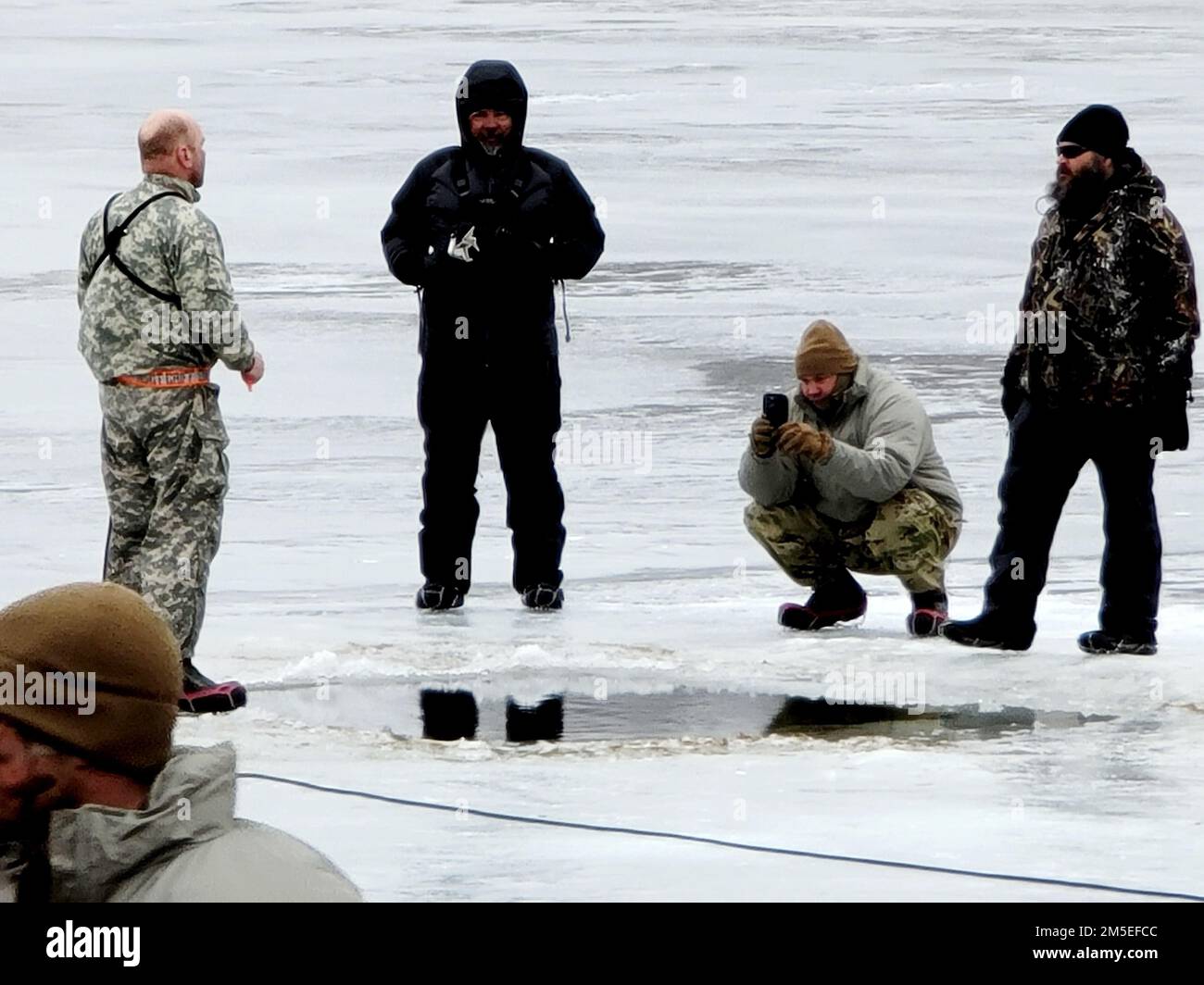 Cold water immersion hi-res stock photography and images - Alamy