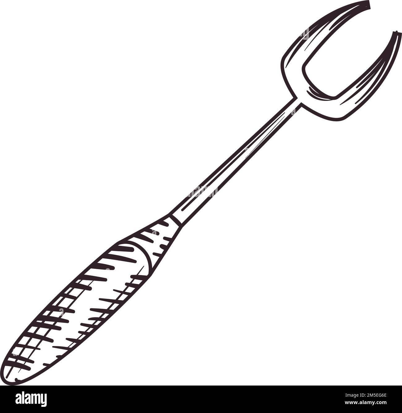 flat grill fork Stock Vector Image & Art Alamy
