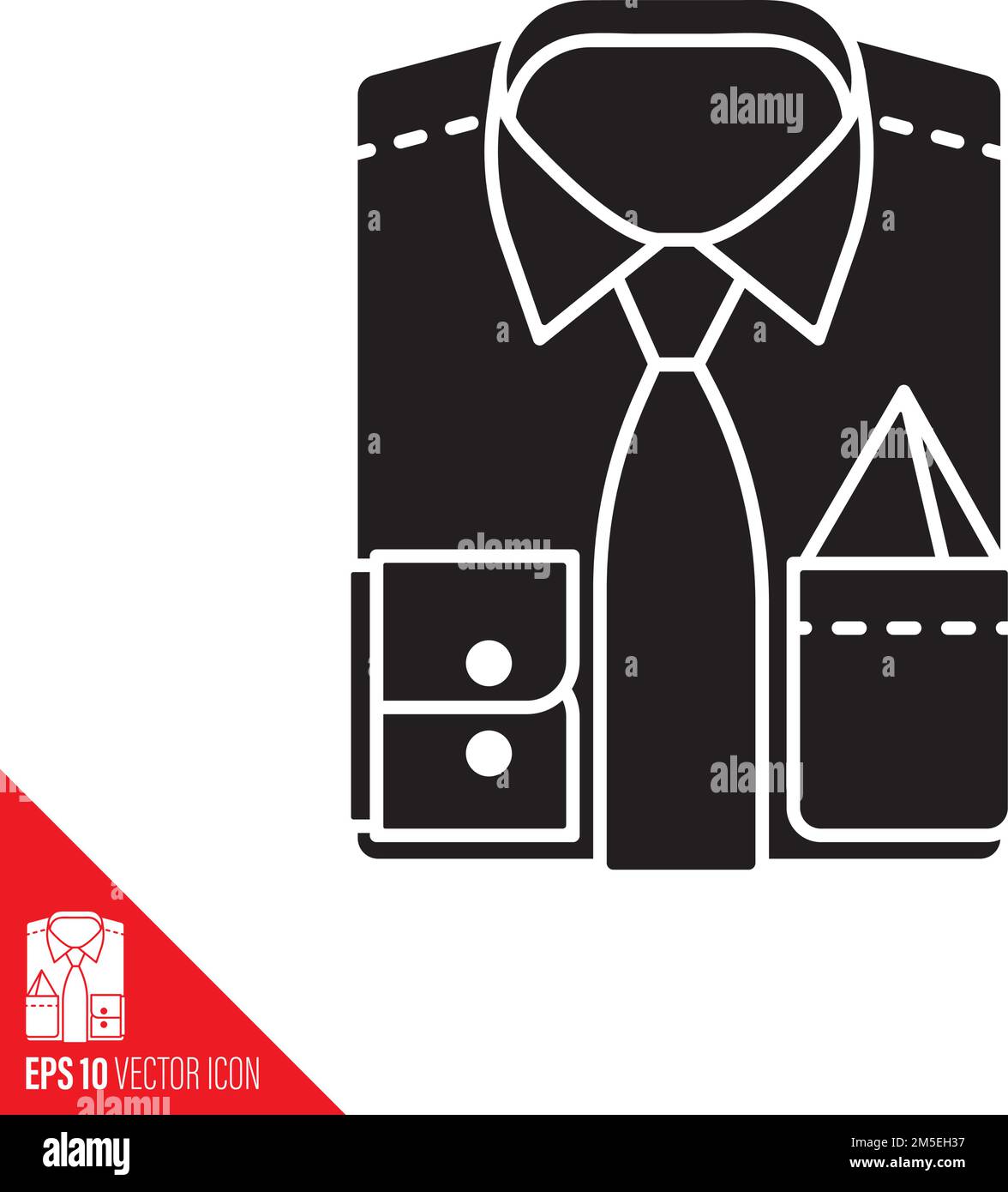 Folded pocket square Stock Vector Images - Alamy