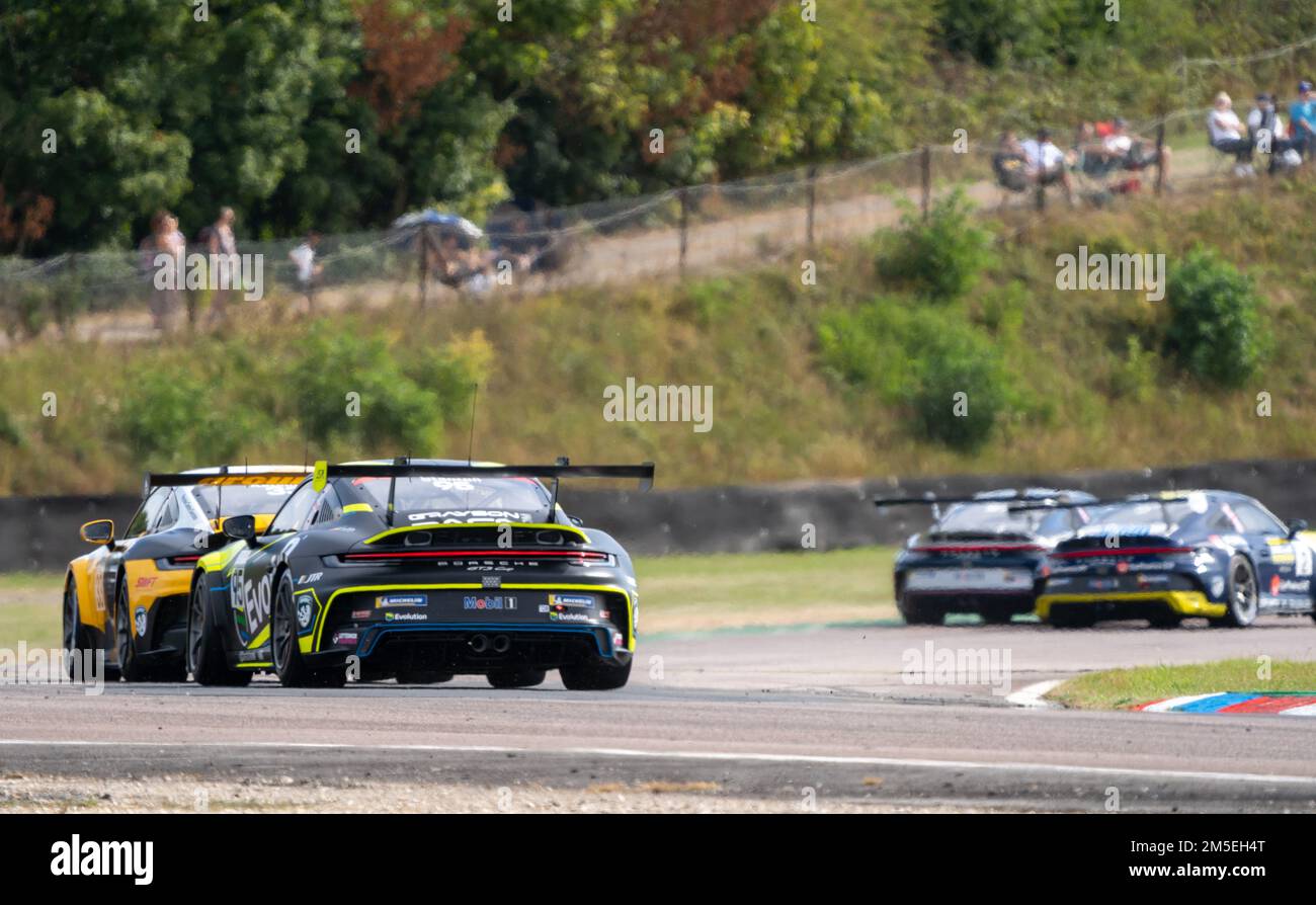 Porsche Carrera Cup Race Sunday Thruxton 2022 Stock Photo Alamy