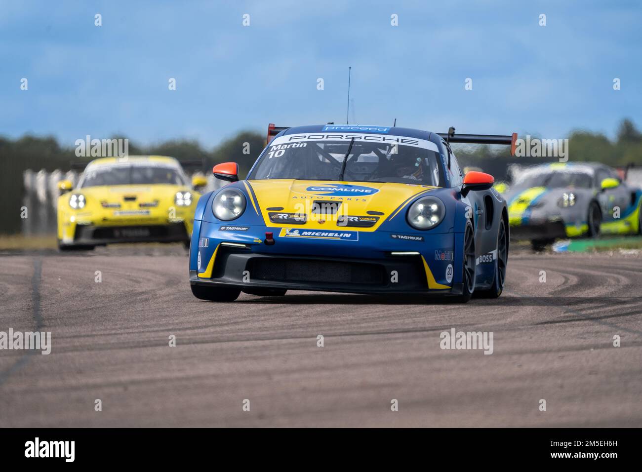 Porsche Carrera Cup Race Sunday Thruxton 2022 Stock Photo Alamy