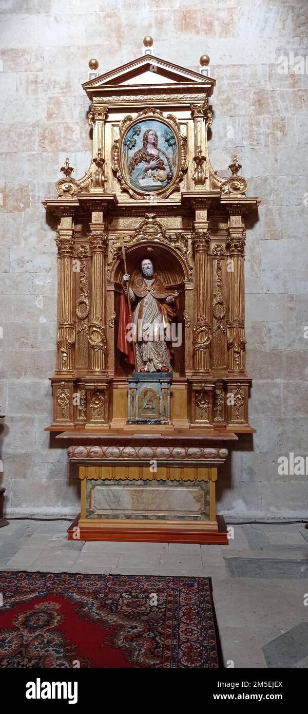 Salamanca. Saint Etienne Monumental. Dominicains. Stock Photo