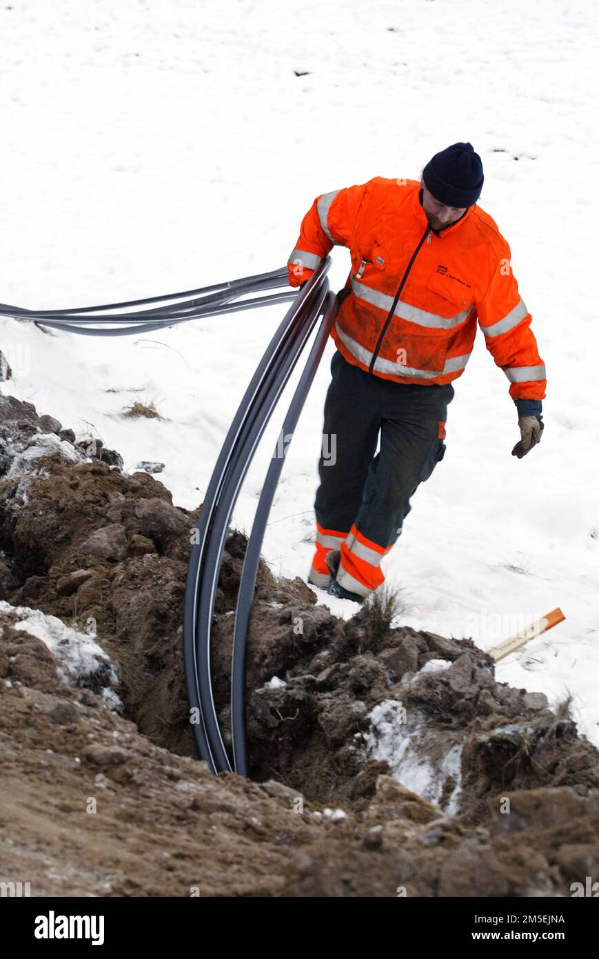 Broadband expansion in rural areas Stock Photo Alamy